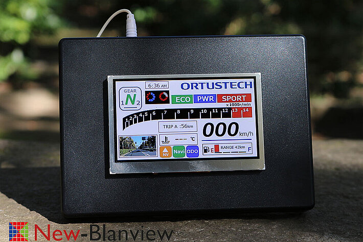 Ortustech COM43H4N44ULC TFT Display