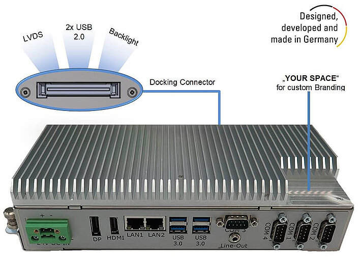 Distec embedded BoxPC Pro 7300