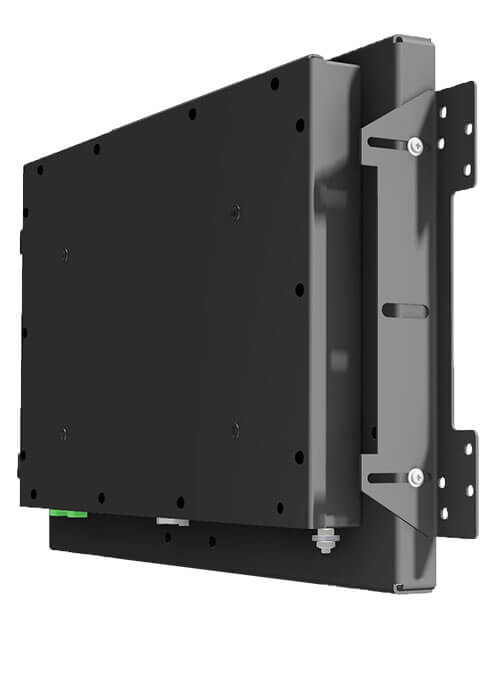 POS-Line 15,6" WebPoster M3 Monitor Rück- , Seitenansicht